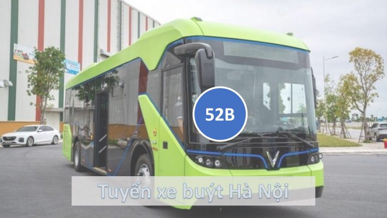 Xe số 52B - Xe buýt tuyến Hà Nội